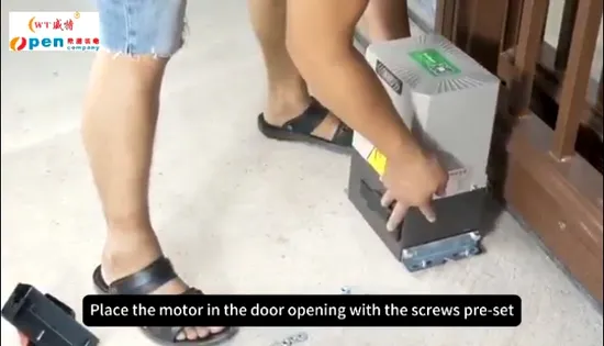 Automatic Door Operators Modern Design Sliding Gate Opener Kit with Heavy Duty AC Motor for 1600 Pounds Slide Gates