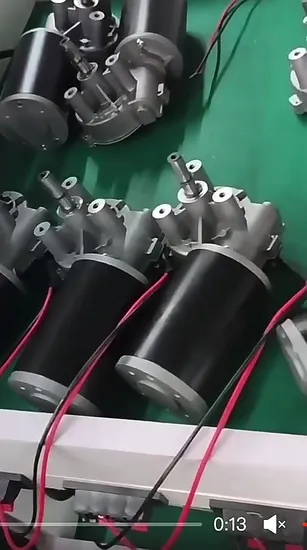 63zyt 20W Sliding Gate DC Worm Gear Motor