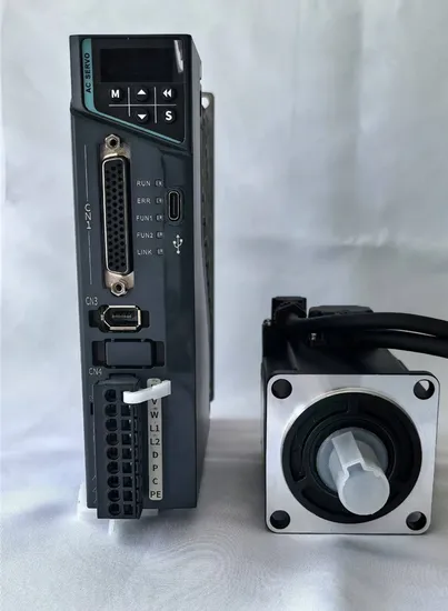 China 0.75kw 220V 3000rpm 2.4n. M Motor with Driver AC Servo