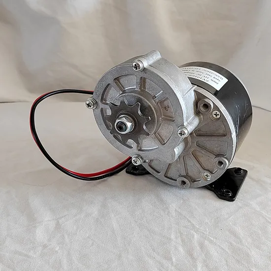 24V 500W Chain Driven Electric Motor on Electric Chain Saw 