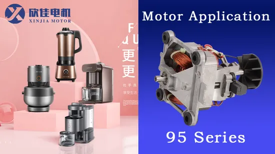 AC Motor Single Phase Electric/Electrical Motor/Engine 8825 with Copper Winding for High Speed Blender/Meat Grinder 