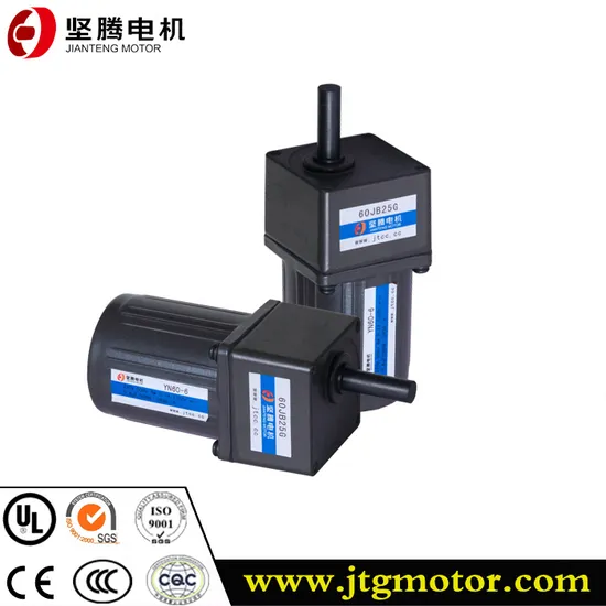 60W 90mm AC Induction Reversible Electric Motor for Mask Machine 