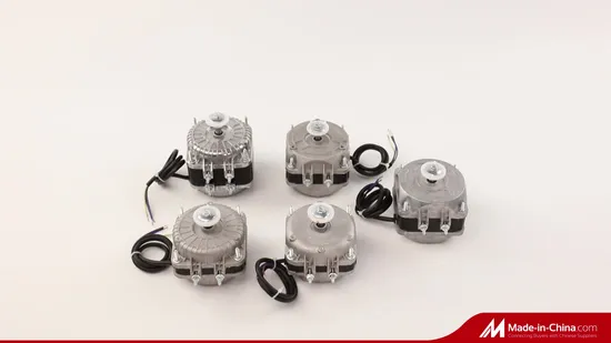 5W Fan Motor Full Winding Copper Wire Condenser 
