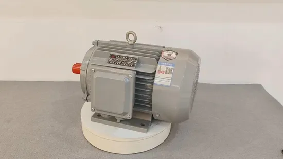 High Efficiency Three Phase Induction Motor 4kw 380V Industrial Grade Copper Winding 