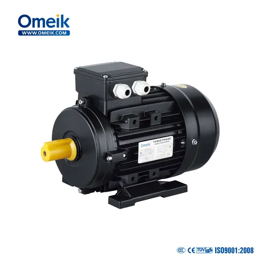 Omeik B14 B5 Flange Copper Winding High Effeciency Induction Electric Motor 